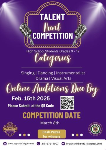 flyer for Talent Hunt